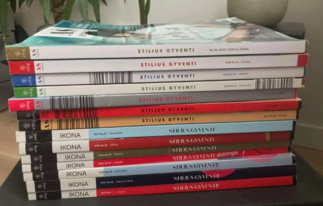 AŠ IKONA žurnalai Nr. 1-14 (2015 -2018/19) - Autorių Kolektyvas, knyga