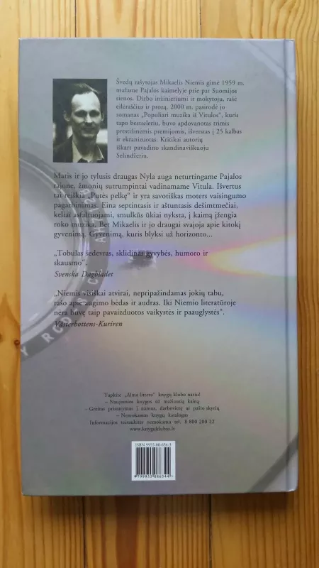 Populiari muzika iš Vitulos - Mikael Niemi, knyga 2