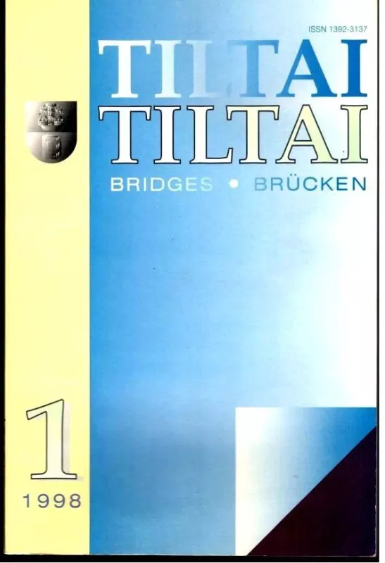 Tiltai Nr.1 1998 - Autorių Kolektyvas, knyga 3