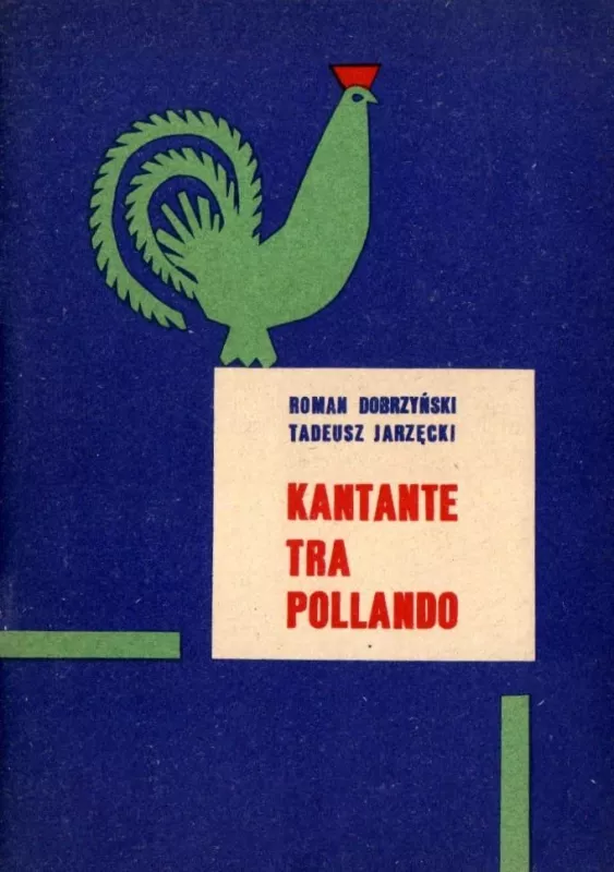 Kantante tra Pollando - Roman Dobrzyński, knyga