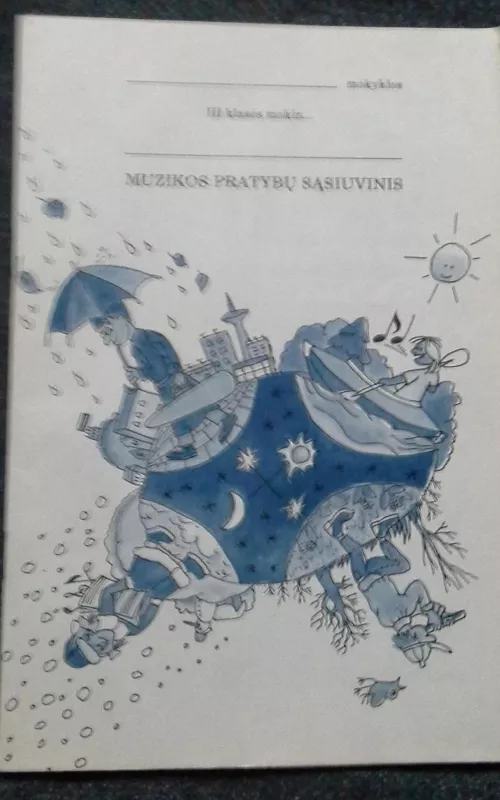 Muzika 3 klasei - Eirimas Velička, knyga 3