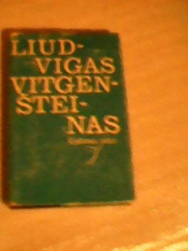 liudvigas vitegenšteinas - Liudvigas Vitgenšteinas, knyga
