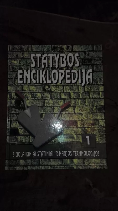 Statybos enciklopedija (3 tomai) - R. Bobenas, knyga