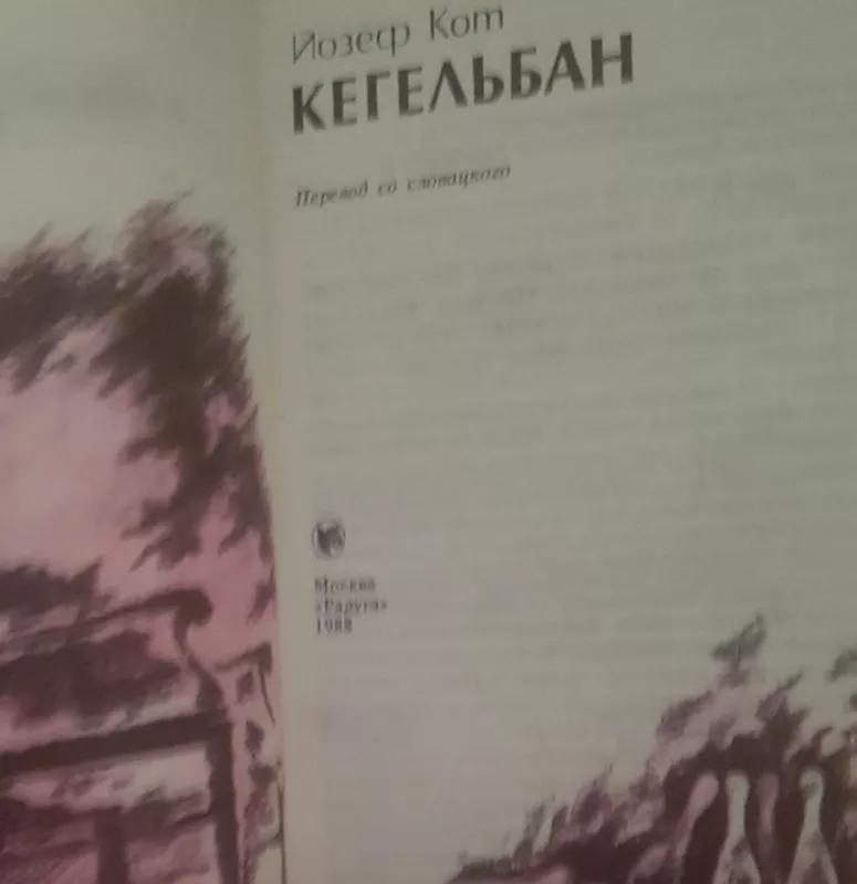 Кегельбан - Йосеф Ком, knyga