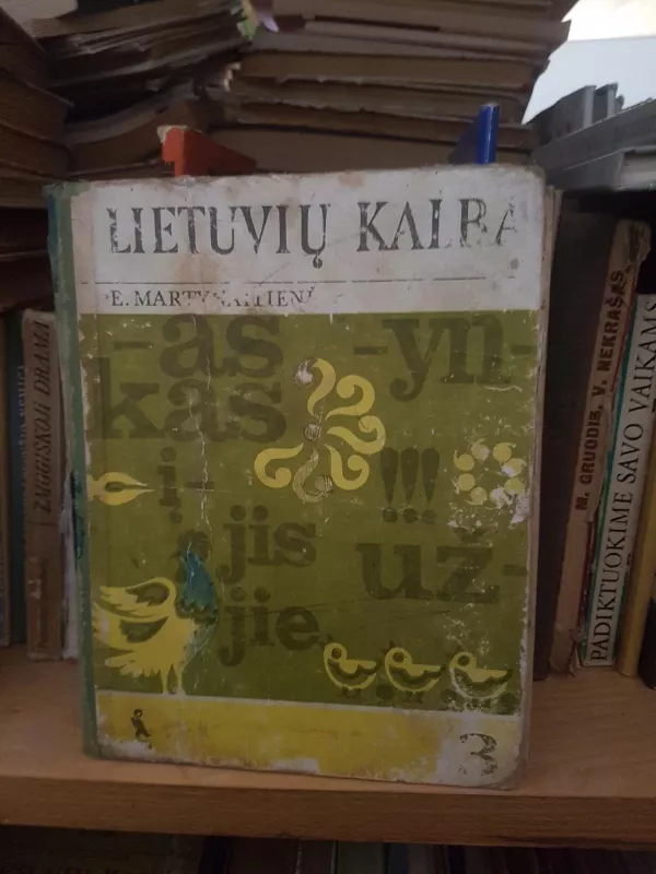 Lietuvių kalba 3 klasei - Autorių Kolektyvas, knyga