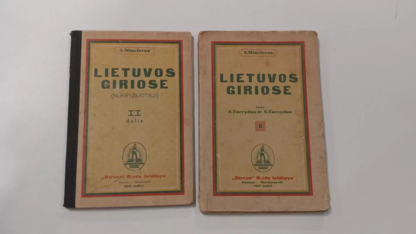 Lietuvos giriose - S. Minclovas, knyga