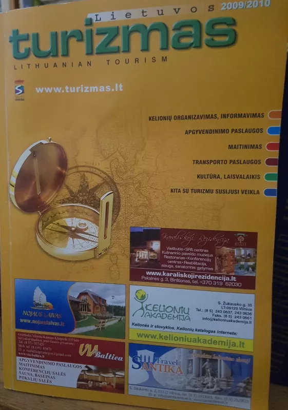 Lietuvos turizmas 2009/2010 - Autorių Kolektyvas, knyga