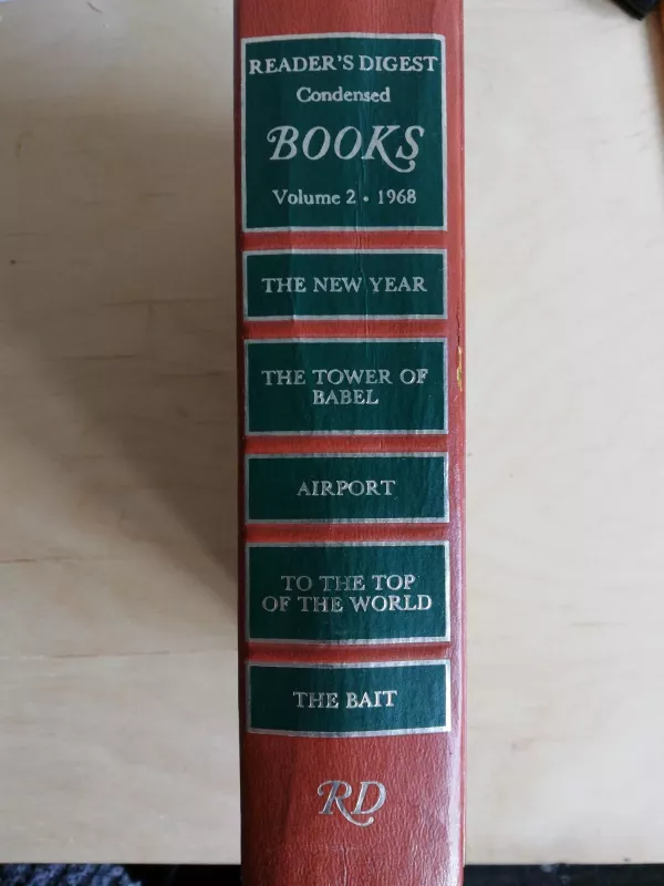 Reader's Digest Condensed Books, volume 2.The New Year.The Tower of Babel.Airport.To the Top of the World.The Baitų. - Autorių Kolektyvas, knyga 4