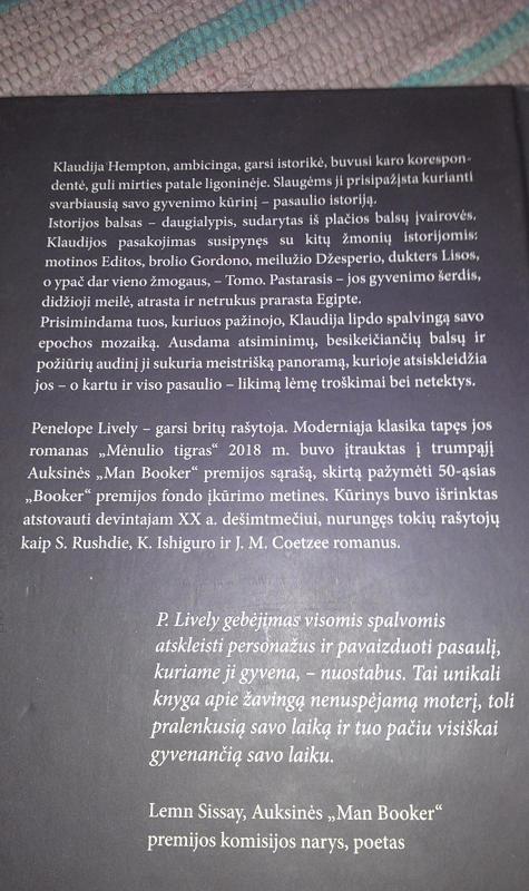 Mėnulio tigras - Penelope Lively, knyga 4