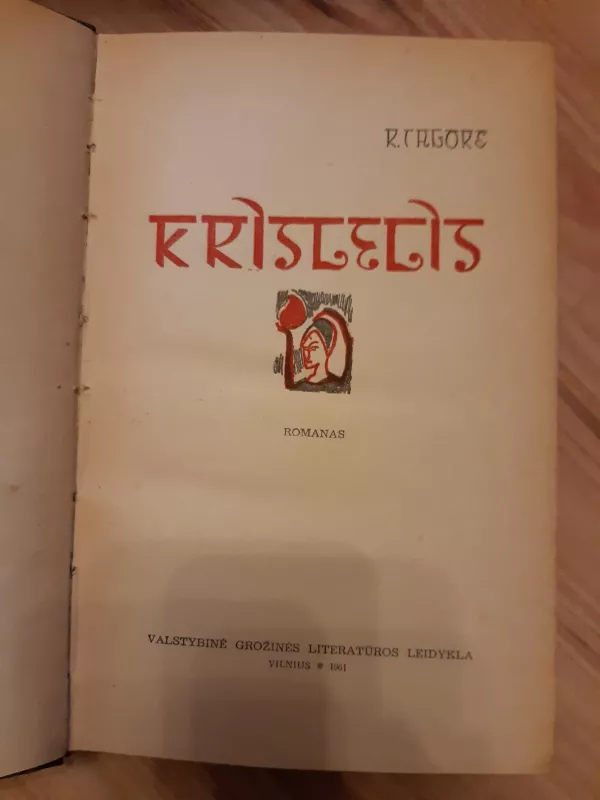 Krislelis - Rabindranatas Tagorė, knyga