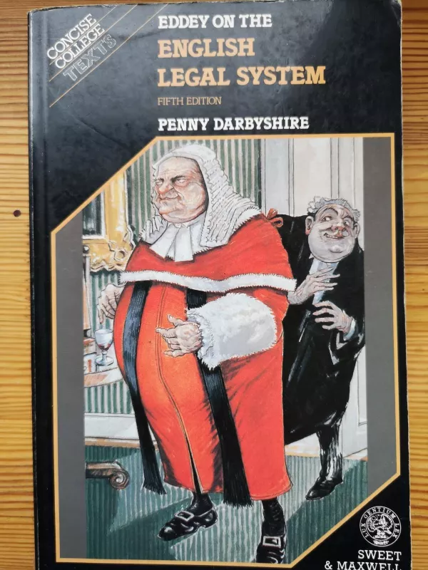 English legal system - Penny Darbyshire, knyga