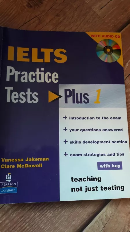IELTS Practice Tests Plius 1 - Vanessa Jakeman, knyga