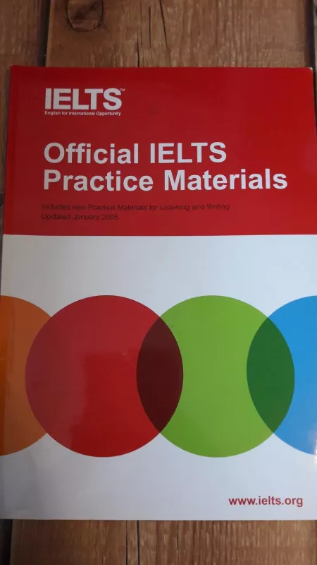 Official IELTS Practice Materials - official ielts, knyga