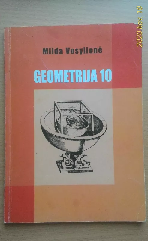 Geometrija 10 - Milda Vosylienė, knyga