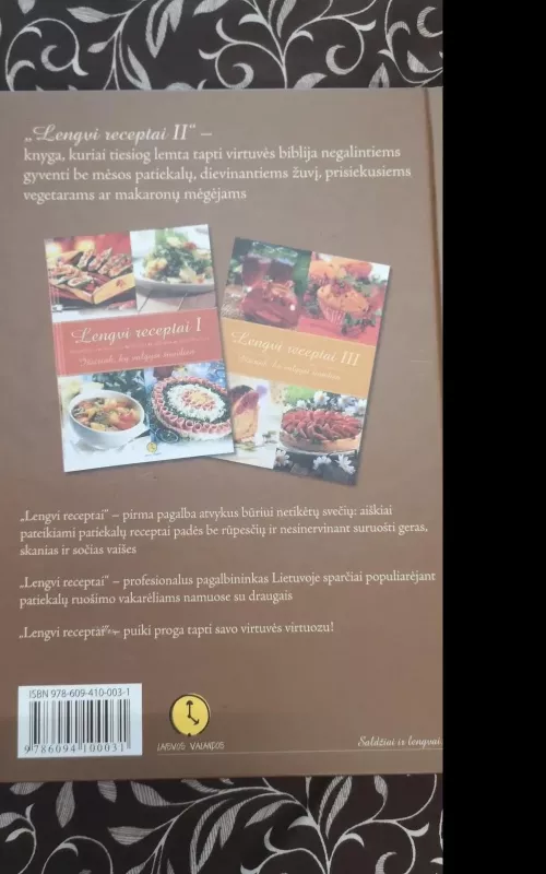 Lengvi receptai II - Lina Lankauskaitė, Lia  Virkus, knyga