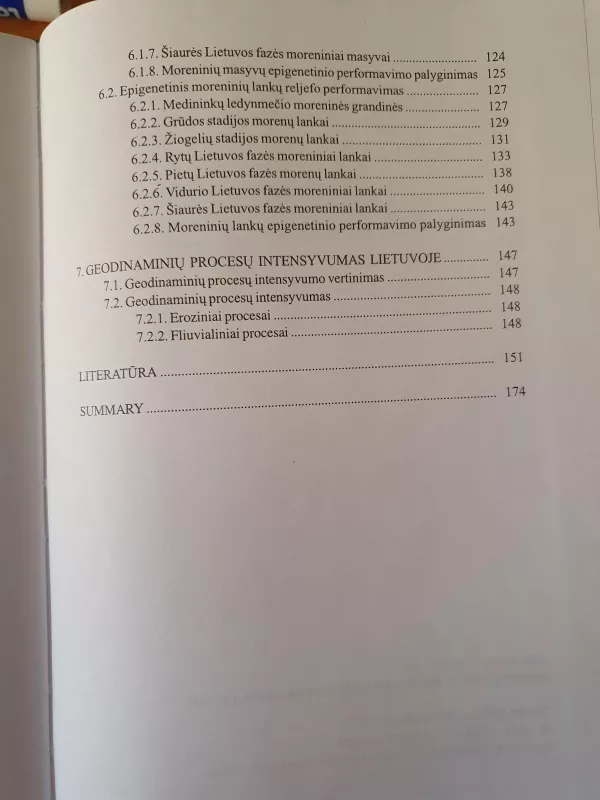 Lietuvos reljefas: morfologiniai ir morfometriniai aspektai - Česnulevičius Algimantas, knyga 4