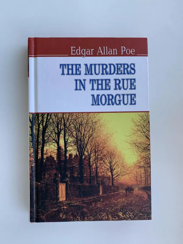 the murders in the rue morgue - Edgaras Barouzas, knyga