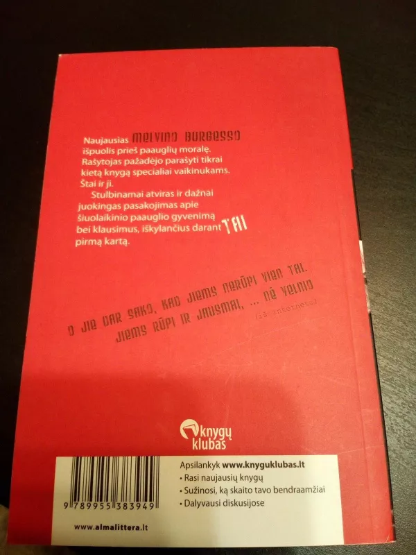 Darant tai - Melvin Burgess, knyga 3