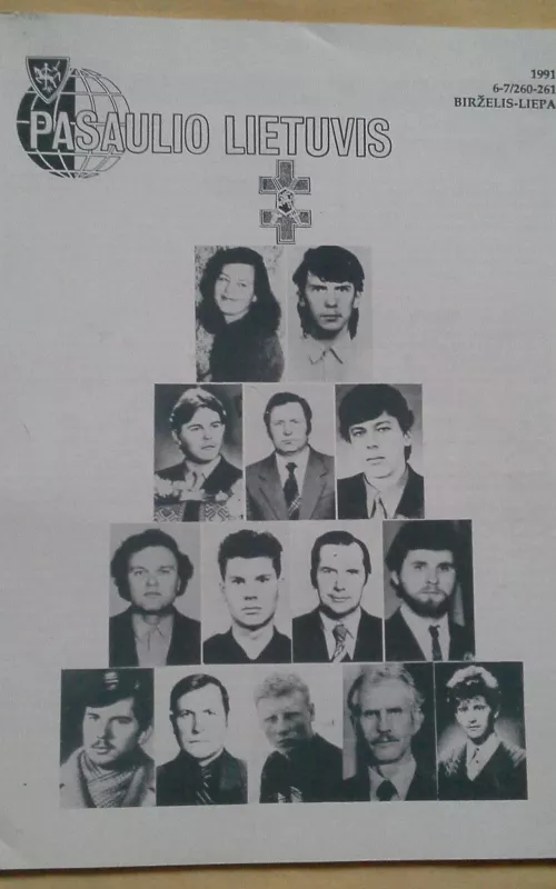 Pasaulio lietuvis, 1991 m., Nr. 6-7 - Autorių Kolektyvas, knyga 2