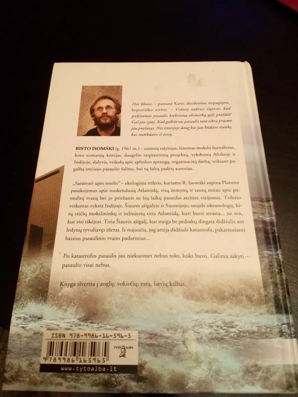 Sarasvati upės smėlis - Risto Isomaki, knyga 3