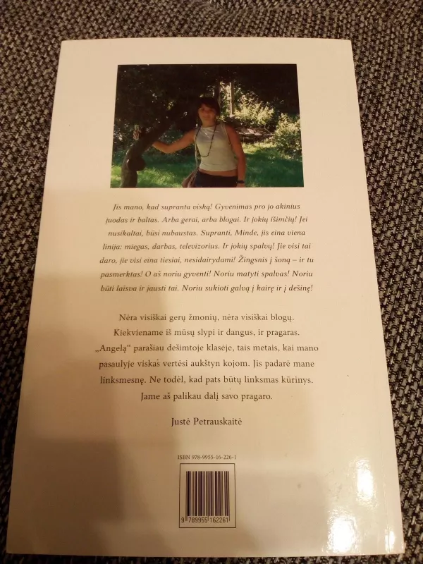 Juodasis angelas - Justė Petrauskaitė, knyga 3