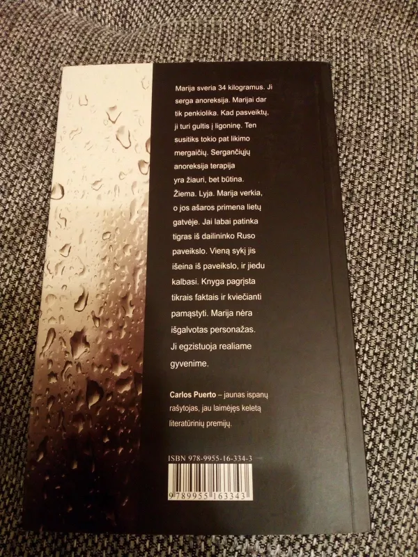 Mano tigras yra lietus - Carlos Puerto, knyga 3