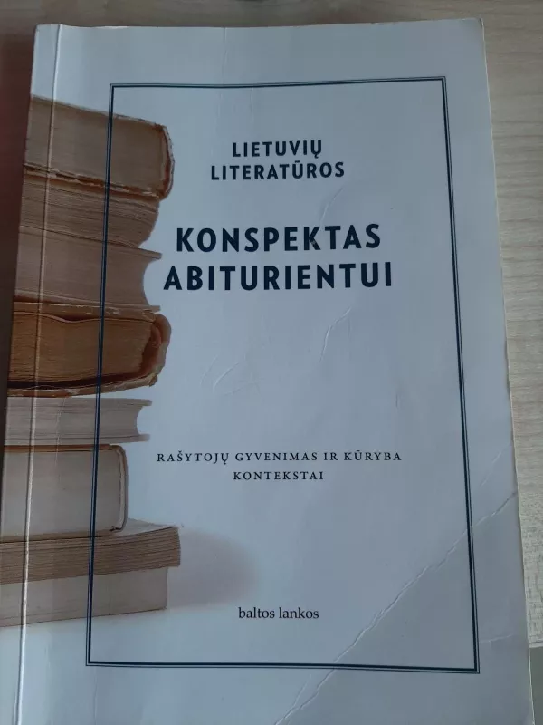 Lietuvių literatūros konspektas abiturientui - Autorių Kolektyvas, knyga