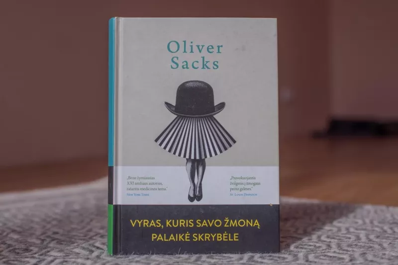 Vyras, kuris savo žmoną palaikė skrybėle - Oliver Sacks, knyga