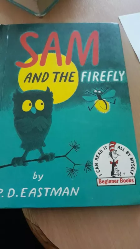 SAM AND THE FIREFLY - P D EASTMAN, knyga