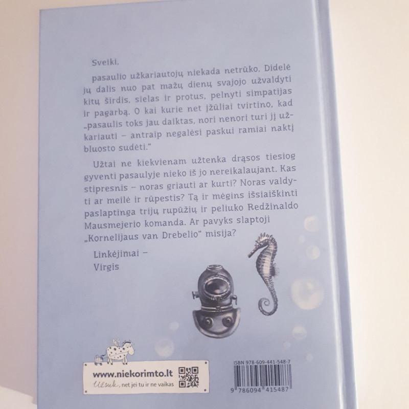 Slaptoji Kornelijaus van drebelio misija - Virgis Šidlauskas, knyga 4