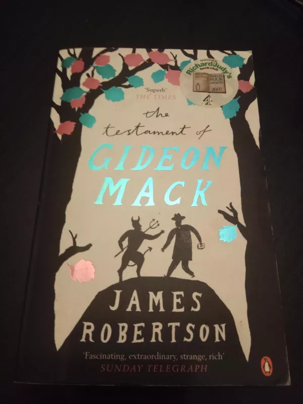 The Testament of Gideon Mack - James Robertson, knyga