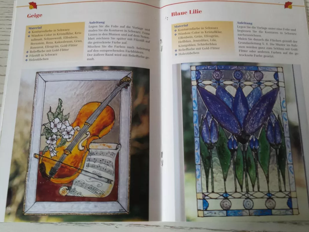 Window Color Tiffany Effekte auf Glas - Hilfrud Plitz, knyga 6