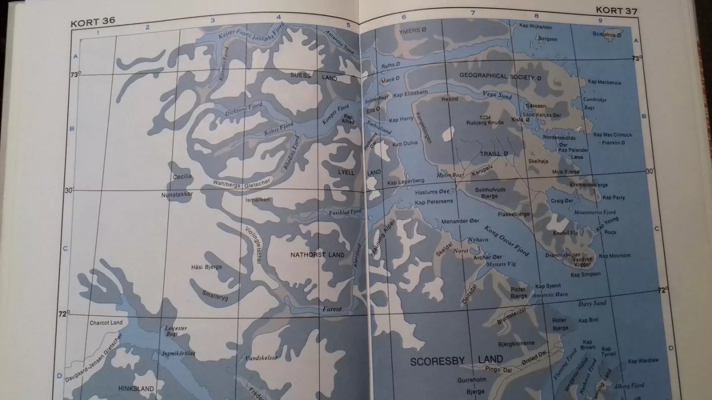 Atlas–håndbog over Grønland - Arne Gaarn Bak, knyga 6