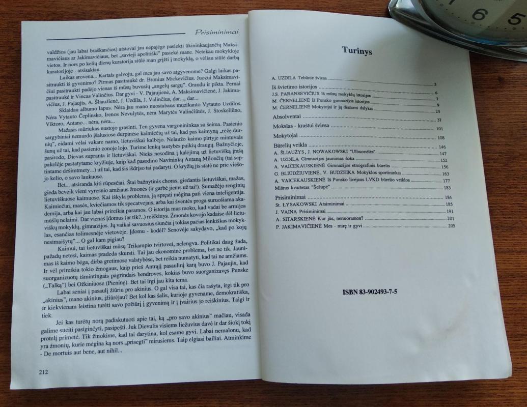 Punsko Kovo 11-osios lietuvių gimnazija - Autorių Kolektyvas, knyga 4
