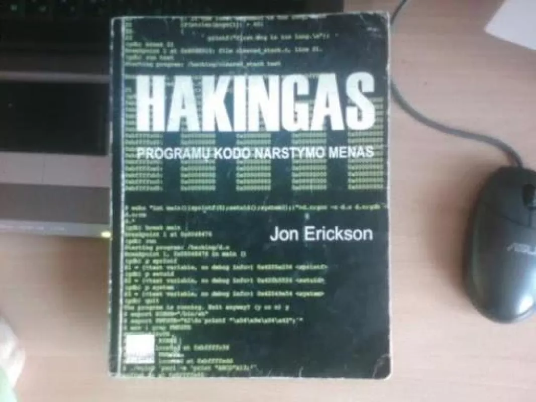 Hakingas - Jon Erickson, knyga