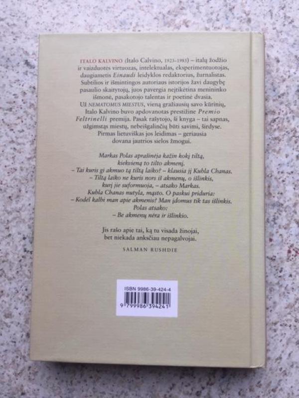 Nematomi miestai - Italo Calvino, knyga