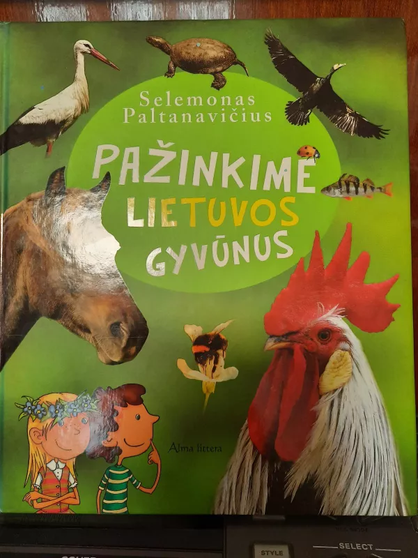 Pažinkime Lietuvos gyvūnus - Selemonas Paltanavičius, knyga