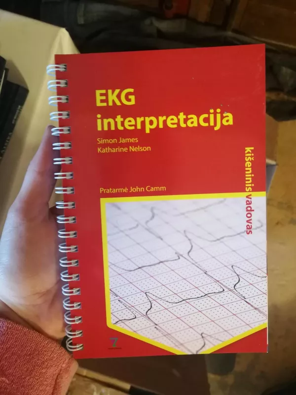 EKG interpretacija - Simon James, knyga