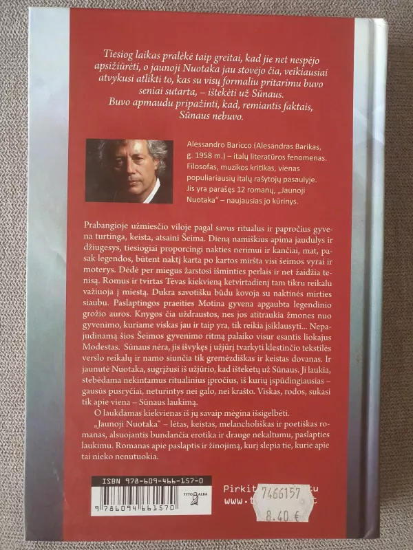 Jaunoji nuotaka - Baricco Alessandro, knyga 2