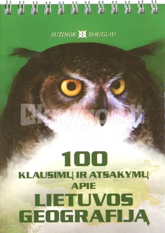 100 klausimų ir atsakymų apie Lietuvos geografiją - Lionė Lapinskienė, knyga