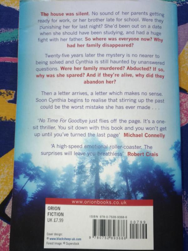 No time for goodbye - Linwood Barclay, knyga 2