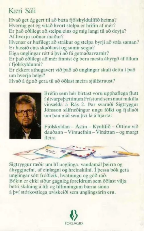 Kæri Sáli - Sigtryggur Jónsson, knyga 3