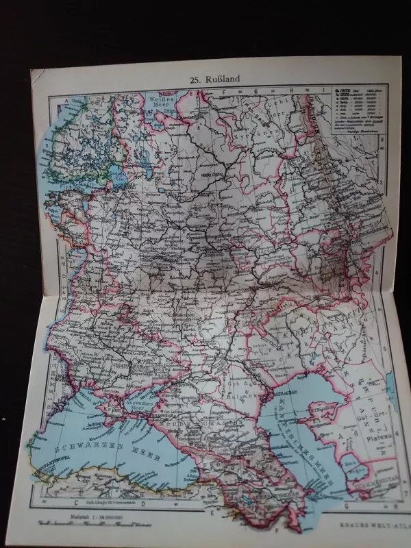Knaurs Welt Atlas žemėlapiai - Autorių Kolektyvas, knyga