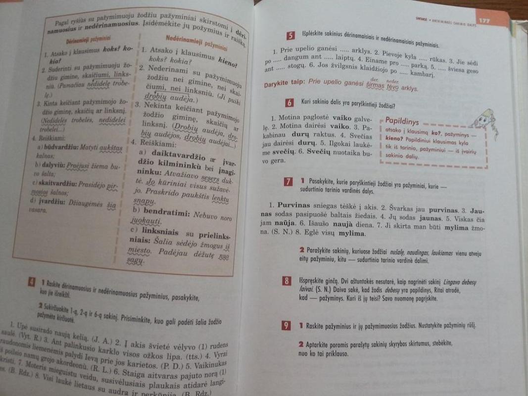 Lietuvių kalba 8 kl. - Elena Palubinskienė, Giedrė  Čepaitienė, knyga 3