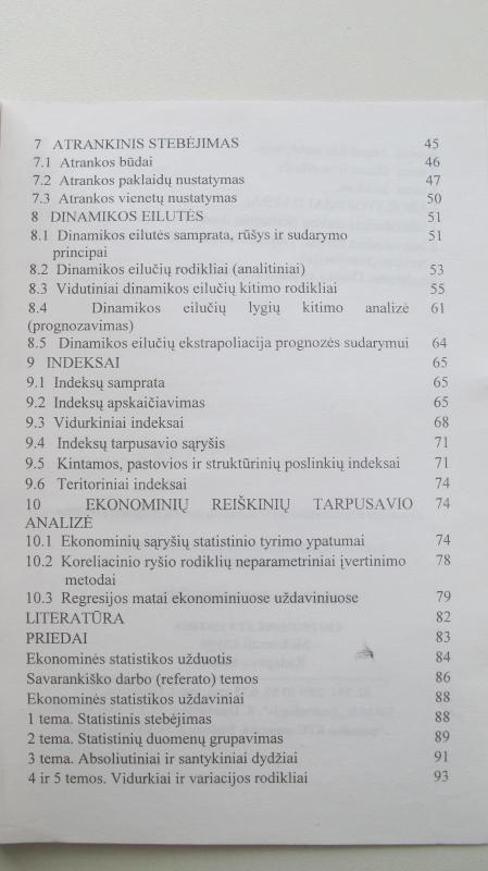 Ekonominė statistika - Vladislava Bartosevičienė, knyga 4