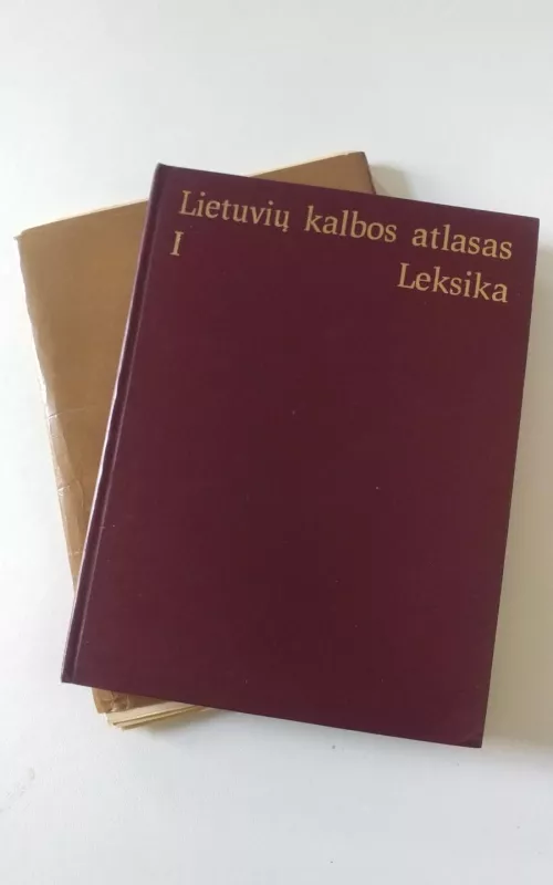 Lietuvių kalbos atlasas (I dalis): Leksika - Autorių Kolektyvas, knyga 2