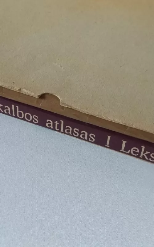 Lietuvių kalbos atlasas (I dalis): Leksika - Autorių Kolektyvas, knyga 4