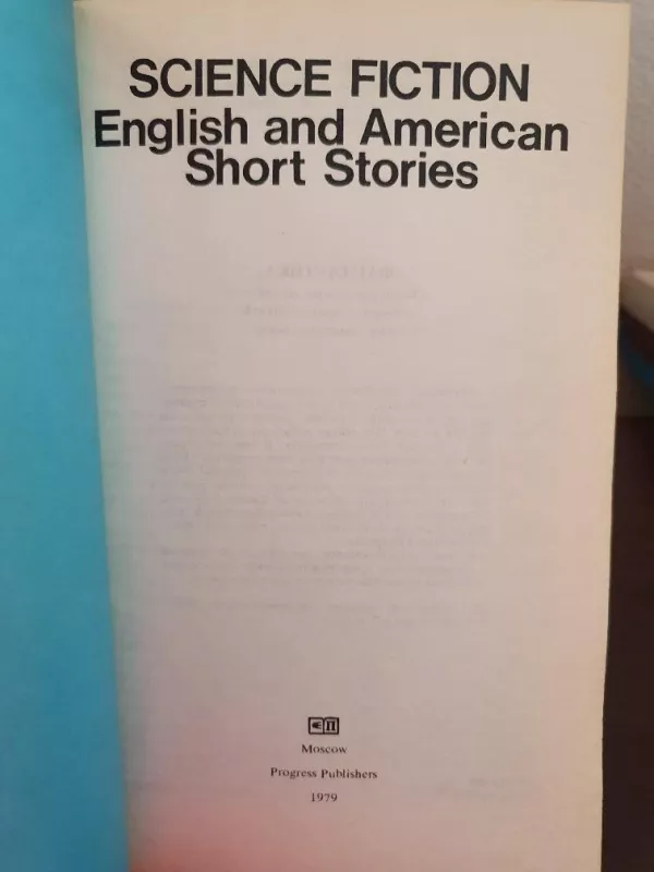 Science fiction - English and American Short Stories - Autorių Kolektyvas, knyga 2