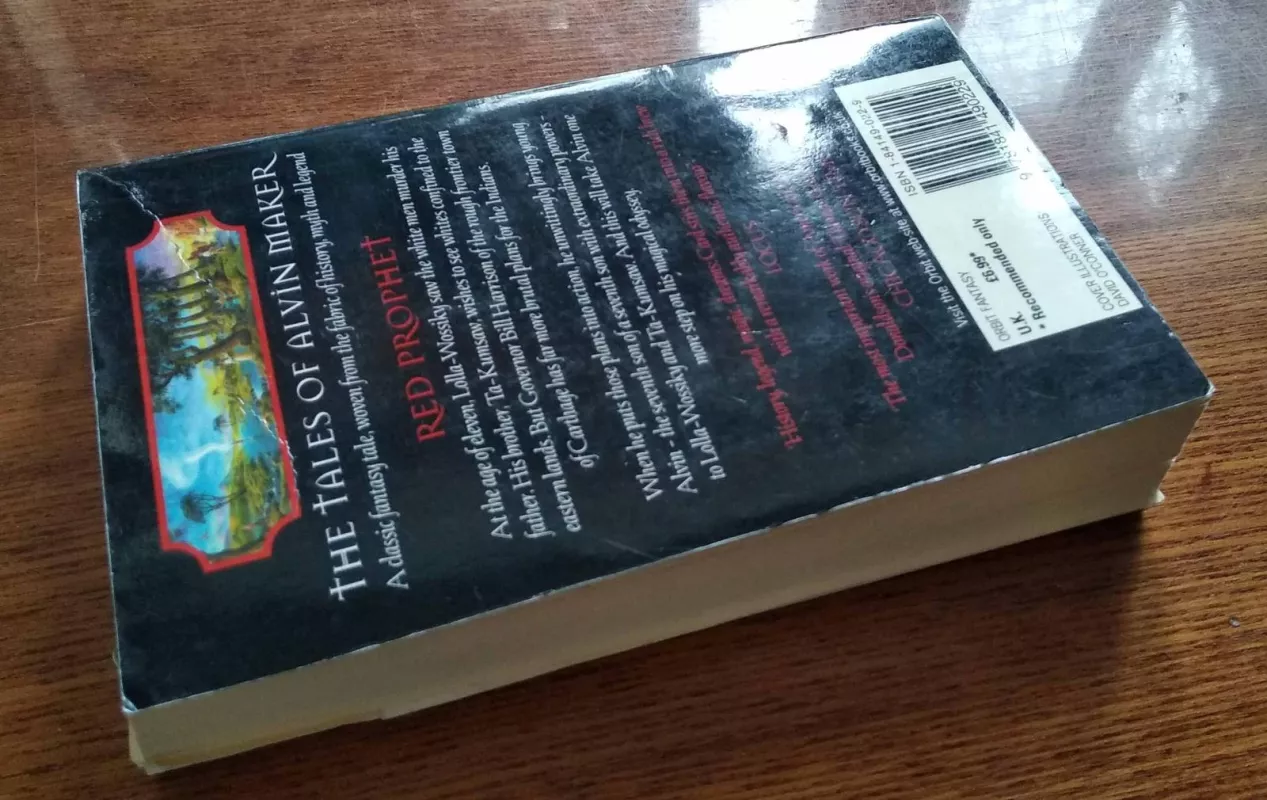 Red Prophet: Tales of Alvin Maker: Book 2 - Orson Scott Card, knyga 4