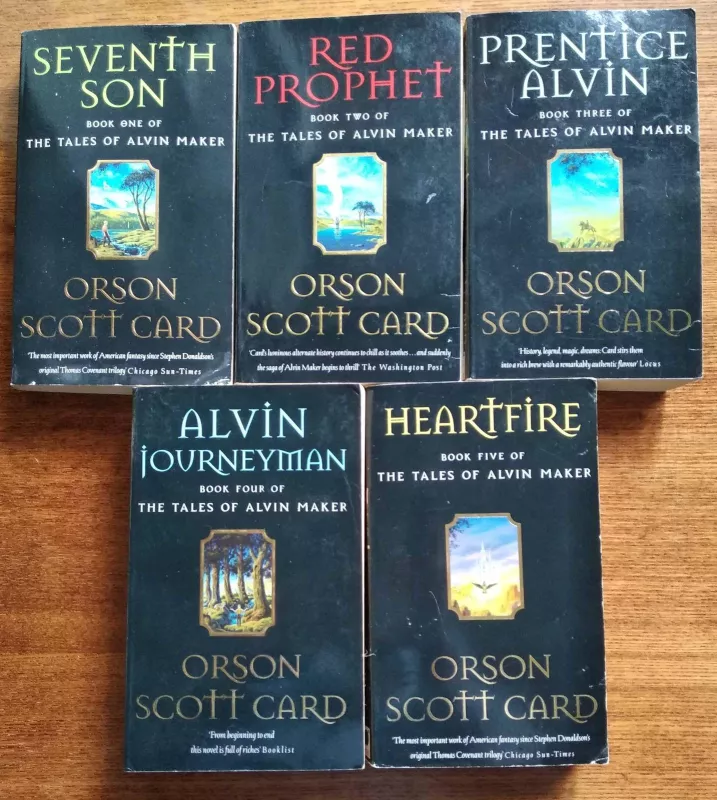 Red Prophet: Tales of Alvin Maker: Book 2 - Orson Scott Card, knyga 2